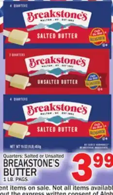 C Town BREAKSTONE'S BUTTER offer