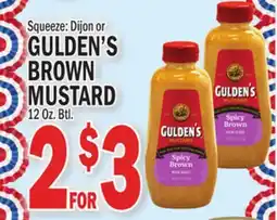 C Town GULDEN'S BROWN MUSTARD offer