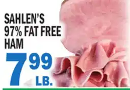 C Town SAHLEN'S 97% FAT FREE HAM offer