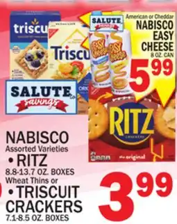 C Town NABISCO EASY CHEESE offer