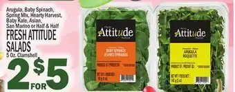 C Town FRESH ATTITUDE SALADS offer