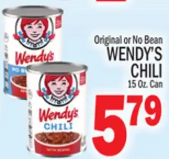 C Town WENDY'S CHILI offer