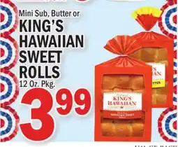 C Town HAWAIIAN SWEET SWEET ROLLS offer