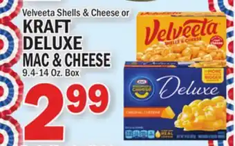 C Town KRAFT DELUXE MAC & CHEESE offer