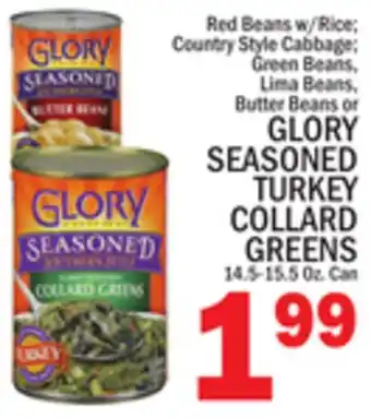 C Town GLORY SEASONED TURKEY COLLARD GREENS offer