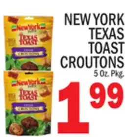 C Town NEW YORK TEXAS TOAST CROUTONS offer