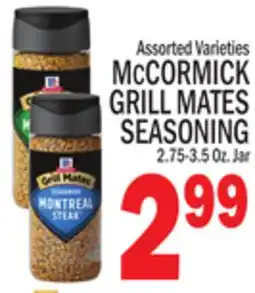 C Town MCCORMICK GRILL MATES SEASONING offer