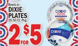 C Town DIXIE PLATES offer