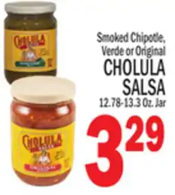 C Town CHOLULA SALSA 12.78-13.3 Oz. Jar offer