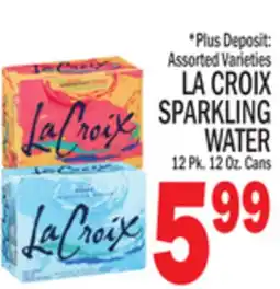 C Town LA CROIX SPARKLING WATER offer