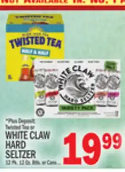 C Town WHITE CLAW HARD SELTZER offer