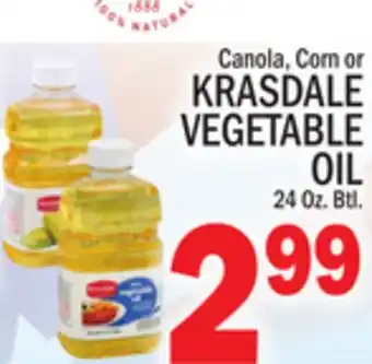 C Town KRASDALE VEGETABLE OIL offer
