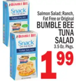 C Town BUMBLE BEE TUNA SALAD offer