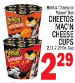 C Town CHEETOS MAC'N CHEESE CUPS offer