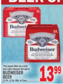 C Town BUDWEISER BEER offer