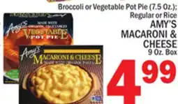 C Town AMY'S MACARONI & CHEESE 9 Oz. Box offer