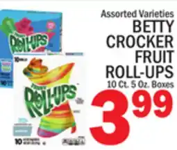 C Town BETTY CROCKER FRUIT ROLL-UPS offer