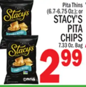 C Town STACY'S PITA CHIPS offer