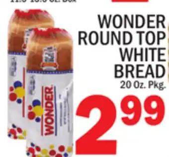 C Town WONDER ROUND TOP WHITE BREAD offer