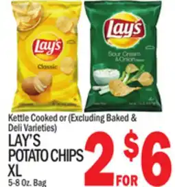 C Town LAY'S POTATO CHIPS XL offer