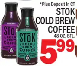 C Town STOK COLD BREW COFFEE offer