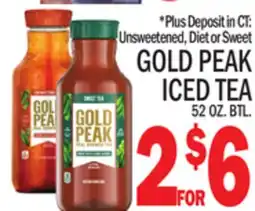C Town GOLD PEAK ICED TEA offer