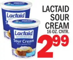 C Town LACTAID SOUR CREAM offer