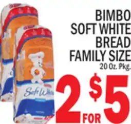 C Town BIMBO SOFT WHITE BREAD FAMILY SIZE offer