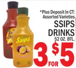 C Town SSIPS DRINKS offer