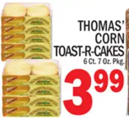 C Town THOMAS' CORN TOAST-R-CAKES offer