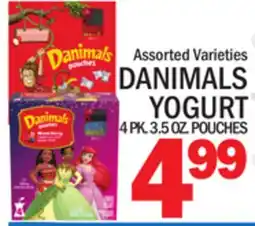 C Town DANIMALS YOGURT offer