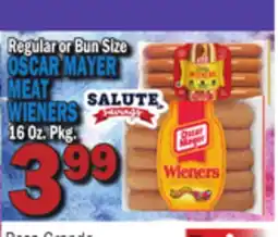 C Town OSCAR MAYER MEAT WIENERS 16 Oz. Pkg offer