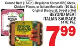 C Town BEYOND MEAT ITALIAN SAUSAGE offer