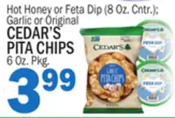 C Town CEDAR'S PITA CHIPS, 6 Oz. Pkg offer