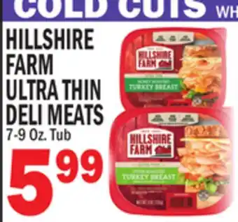 C Town HILLSHIRE FARM ULTRA THIN DELI MEATS offer