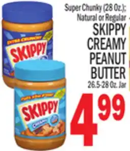 C Town SKIPPY CREAMY PEANUT BUTTER offer