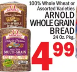 C Town ARNOLD WHOLE GRAIN BREAD 24 Oz. Pkg offer