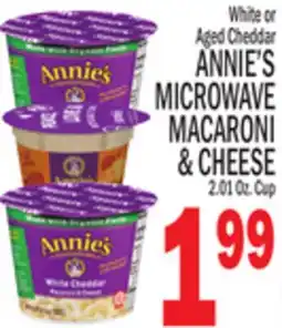 C Town ANNIE'S MICROWAVE MACARONI & CHEESE offer