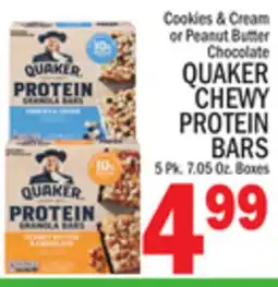 C Town QUAKER CHEWY PROTEIN BARS offer