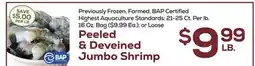 DeCicco & Sons Peeled & Deveined Jumbo Shrimp offer