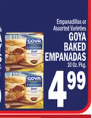 C Town GOYA BAKED EMPANADAS offer