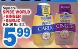 C Town SPICE WORLD GINGER GARLIC offer