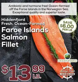 DeCicco & Sons Faroe Islands Salmon Fillet offer