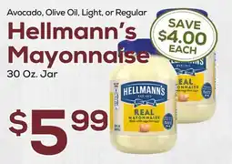 DeCicco & Sons Hellmann's Mayonnaise offer