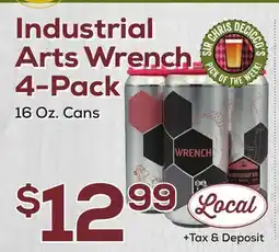 DeCicco & Sons Industrial Arts Wrench 4-Pack offer