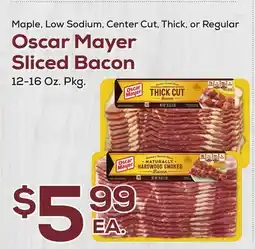 DeCicco & Sons Oscar Mayer Sliced Bacon offer