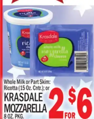 C Town KRASDALE MOZZARELLA offer
