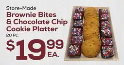 DeCicco & Sons Brownie Bites & Chocolate Chip Cookie Platter offer