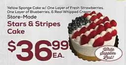 DeCicco & Sons Stars & Stripes Cake offer