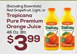 DeCicco & Sons Tropicana Pure Premium Orange Juice offer